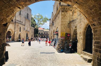 Excursion accessible dans la vieille ville et panorama de Rhodes